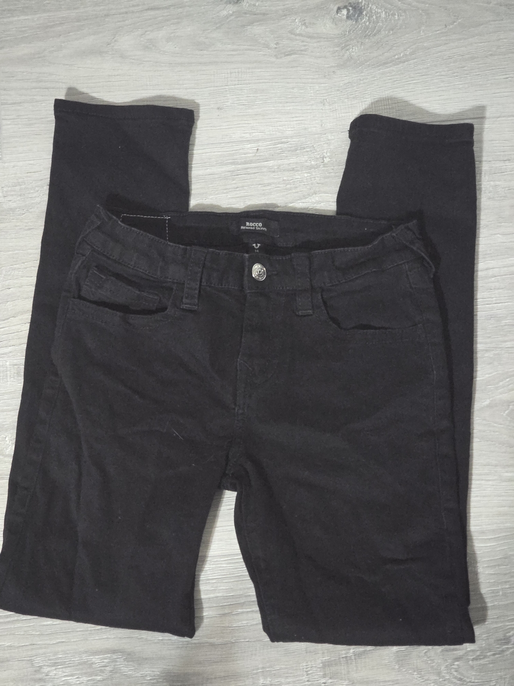 True Religion Kids(Boys) Black Skinny Jeans